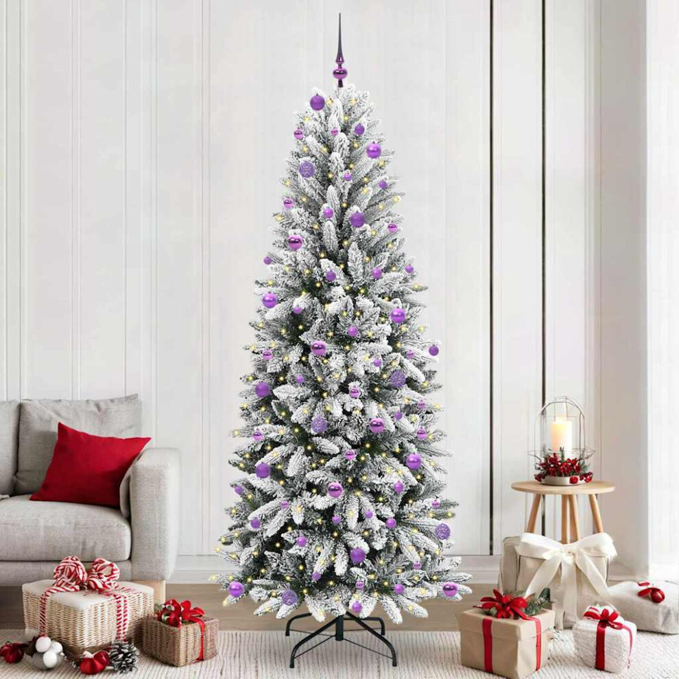 Vidaxl Artificial Christmas Tree White 240 Cm