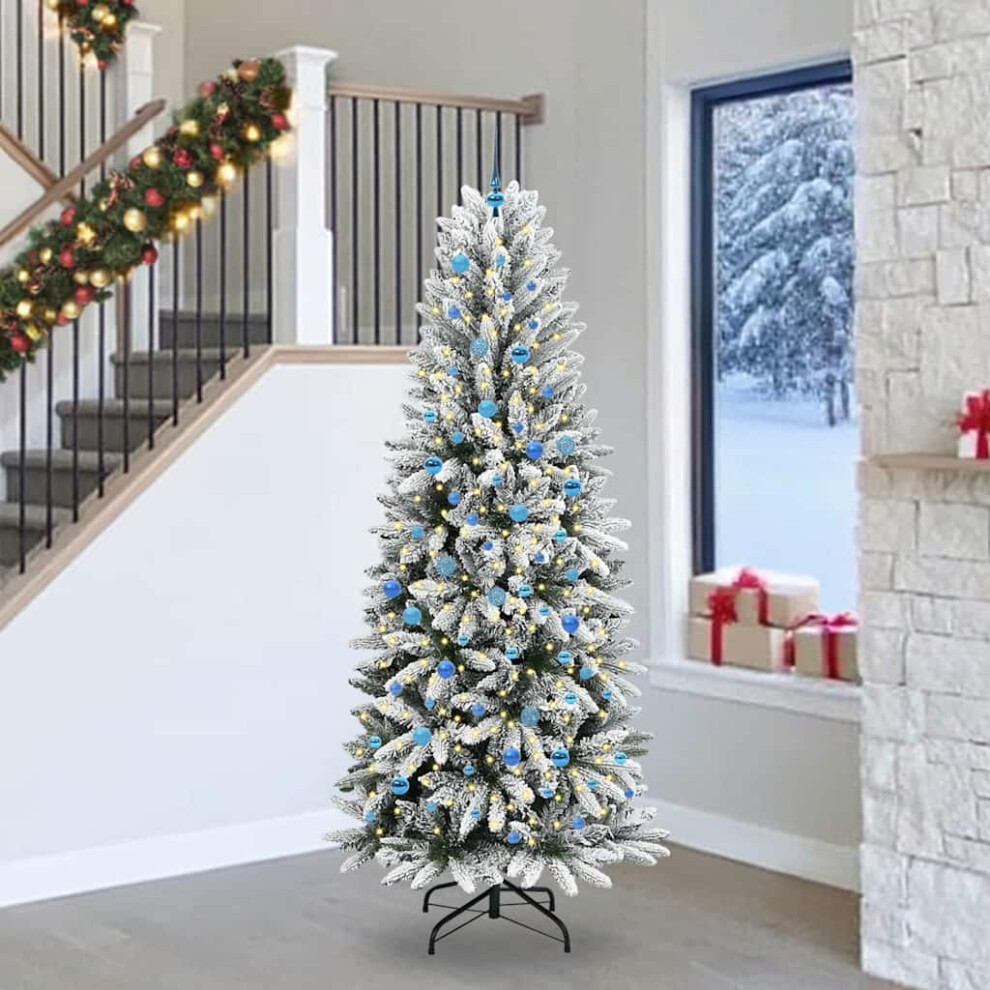 Vidaxl Artificial Christmas Tree White 240 Cm