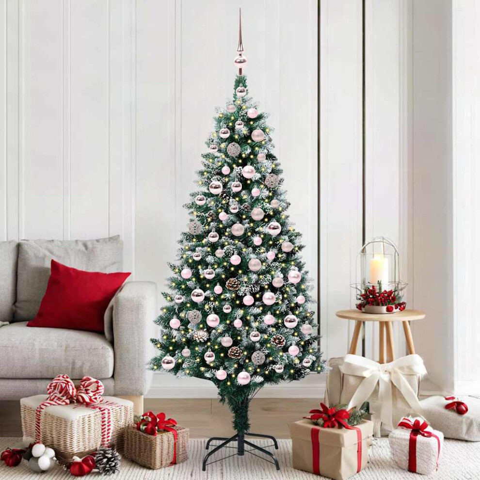 Vidaxl Artificial Christmas Tree With 300 Leds With Stand Green 180 Cm
