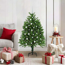 vidaXL Christmas Tree with 150 LEDs with Stand Green 120 cm PE