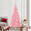 VidaXL vidaXL Christmas Tree Pink 210 cm PVC 1