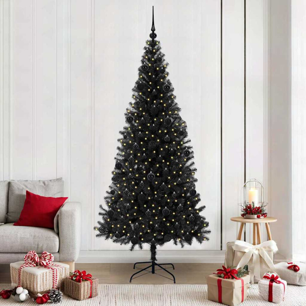 B&Q - Christmas Tree Black 210 Cm Pvc - Image 2