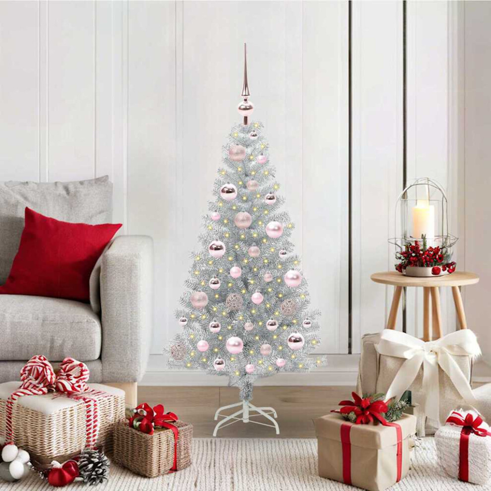 B&Q - Christmas Tree Silver 120 Cm Pet - Image 2