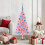 VidaXL vidaXL Christmas Tree Pink 120 cm PVC 1