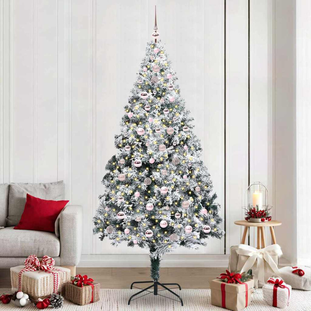 Vidaxl Artificial Christmas Tree White 240 Cm