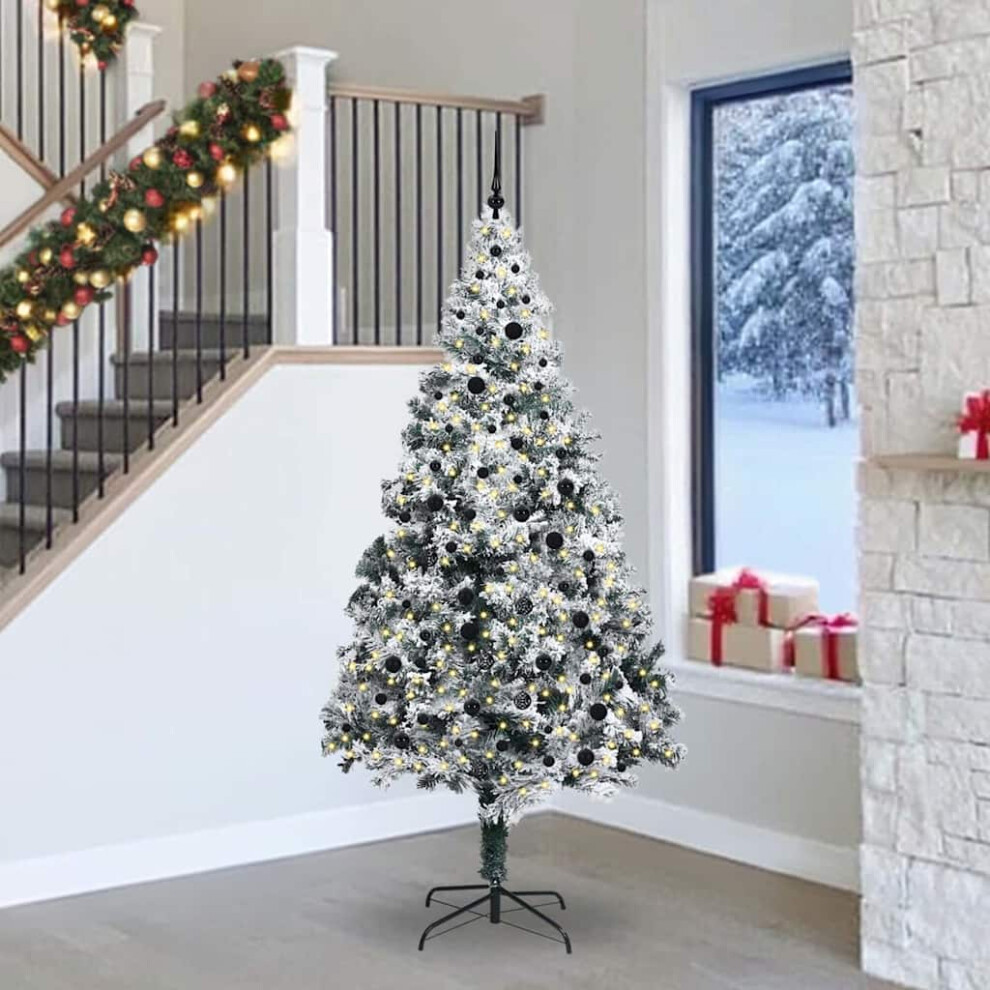 Vidaxl Artificial Christmas Tree White 240 Cm