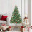 VidaXL vidaXL Christmas Tree Green 150 cm PVC 1