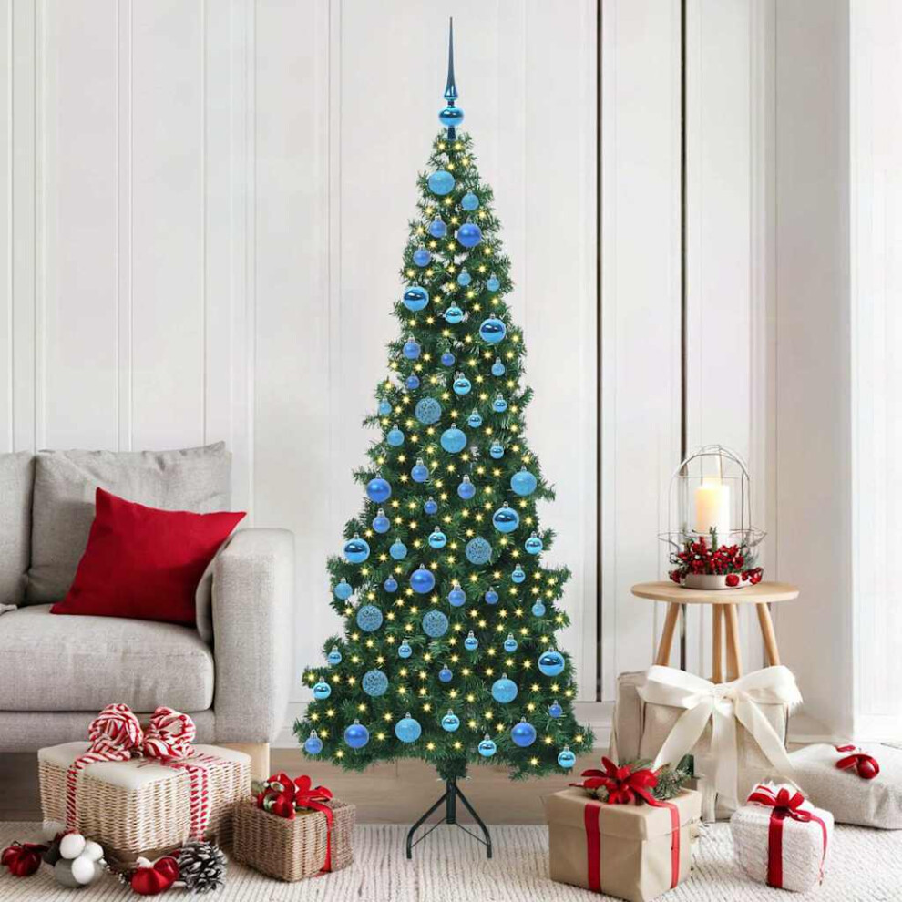 B&Q - Corner Artificial Christmas Tree Green 180 Cm Pvc And Metal - Image 2