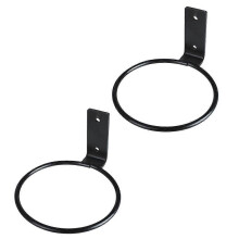 Flower Pot Outdoor Wall Bracket 2Pcs Vintage Iron Hook for Balcony Garden Displaying Flower Pots And Planters 5.9X6.9X2.4In Elegant Design