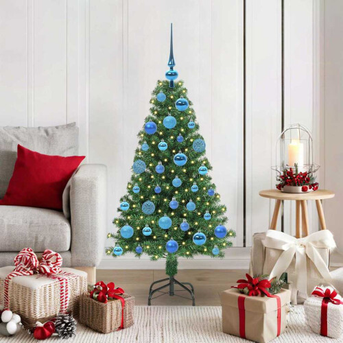 VidaXL vidaXL Artificial Christmas Tree with 150 LEDs with Stand Green 120 cm
