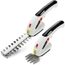 NETTA 7.2V Cordless 2 in 1 Grass and Hedge Trimmer - Handheld