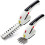 NETTA NETTA 7.2V Cordless 2 in 1 Grass and Hedge Trimmer - Handheld 1