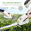NETTA NETTA 7.2V Cordless 2 in 1 Grass and Hedge Trimmer - Handheld 2