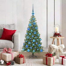 vidaXL Christmas Tree Green 120 cm PVC
