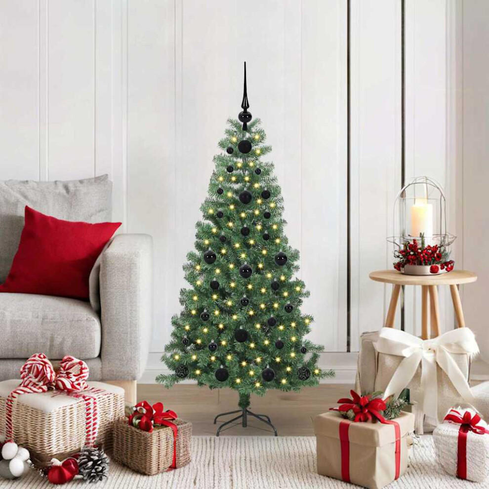 Vidaxl Christmas Tree Green 120 Cm Pvc