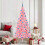 VidaXL vidaXL Christmas Tree Pink 180 cm PVC 1
