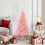 VidaXL vidaXL Christmas Tree Pink 120 cm PVC 1