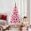 VidaXL vidaXL Christmas Tree Pink 150 cm PVC 1