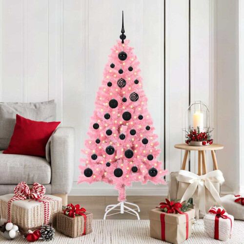 VidaXL vidaXL Christmas Tree Pink 150 cm PVC