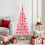 VidaXL vidaXL Christmas Tree Pink 120 cm PVC 1