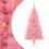 VidaXL vidaXL Christmas Tree Pink 150 cm PVC 1