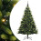 VidaXL vidaXL Artificial Hinged Christmas Tree 300 LEDs Green 210 cm 2