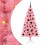 VidaXL vidaXL Christmas Tree Pink 150 cm PVC 2