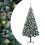 VidaXL vidaXL Artificial Christmas Tree with 300 LEDs with Stand Green 210 cm 2