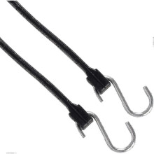 20 Pack 15" Adjustable Rubber Tarp Straps with Hooks - Heavy-Duty EPDM Bungee Cords for Securing Tarps, Canvases, Covers