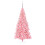 VidaXL vidaXL Christmas Tree Pink 180 cm PVC 3