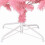 VidaXL vidaXL Christmas Tree Pink 180 cm PVC 12