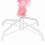 VidaXL vidaXL Christmas Tree Pink 120 cm PVC 12