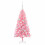 VidaXL vidaXL Christmas Tree Pink 120 cm PVC 4