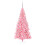 VidaXL vidaXL Christmas Tree Pink 180 cm PVC 4