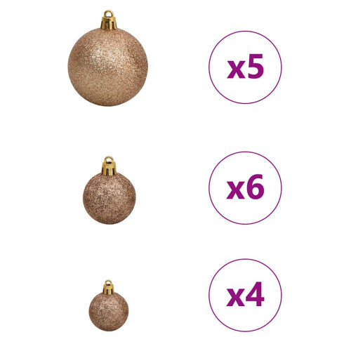 VidaXL vidaXL Artificial Christmas Tree Green 120 cm PE and PVC