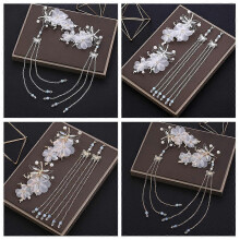 2pcs New Vintage Handicraft Dragonfly Tassel Hairpin Bride Hanfu Hair Accessory Vintage Wedding Dragonfly Hairpin