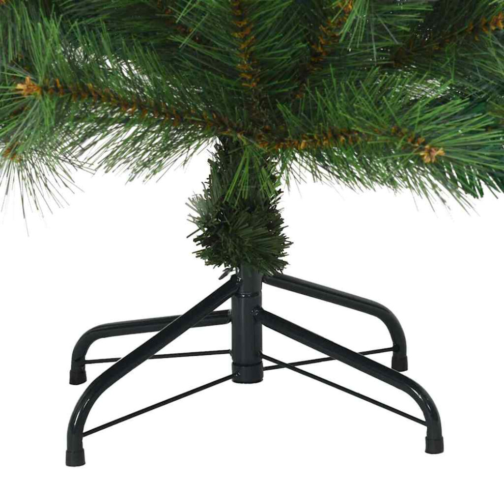 vidaXL Artificial Christmas Tree - 120 cm - Green - PE and PVC - Image 2