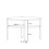 Round Coffee Table with Open Shelf in Grey 3