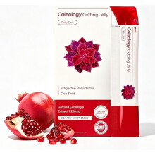 Coleology Cutting Jelly Daily Care Supplement with Garcinia Cambogia Chia Seed for Balanced Body Wellness Support