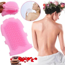 (1pcs, purple) Meridian Pressure Brush, Glove-style Body Massage Brush for Back Legs Arms Best