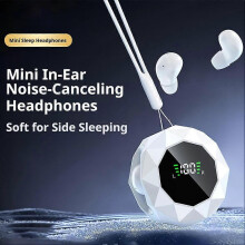 (1pcs, white) in-ear Mini Wireless Sleep Earbuds,Comfortable Fit Sleep&Work For Long N8J7