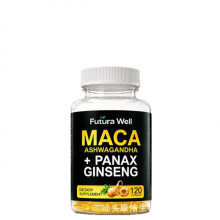 Maca Capsules for Men Maca Panax Extract Energy Stamina Support Male Vitality Supplement