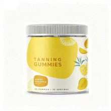 Tanning Gummies Capsules Natural Melanin Booster for Bronze Skin Health Supplement