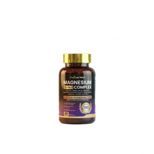 12-in-1 Magnesium Complex Capsules Multifunctional Magnesium Supplement for Sleep