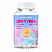 SUPER YERBA Super Yerba Mate Capsules Natural Energy Boost Metabolism Antioxidant Focus Fitness Supplement