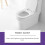 (1pcs) Toilet Foam Cleaner, Insta-Action Foam Cleaner 1