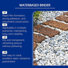 (1pcs) Resin-Binder for Gravels Water-Based Stone Pebble-Binders Fast Dry High Strength for Small Rock Pea Gravels