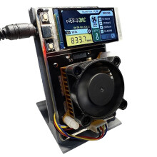 NerdAxe NerdMiner Verticale Miner 500Gh/S BM1366 ASIC Chip Solo Loterij BTC Miner voor Bitaxe Loterij Mining Miner Britse Stekker