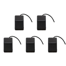 5X 250V 10A SPDT Antiderapant Plastique Momentanee Electrique Puissance Pedale Commutateur
