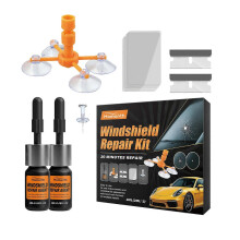 Car Windshield Repair Kit for Chips and Cracks Daily Glass Care Clear Vision Maintenance